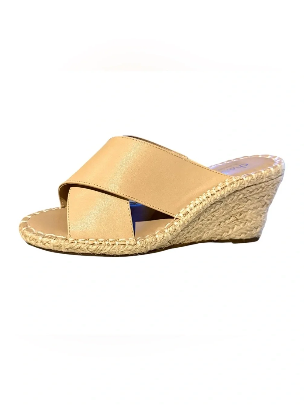 Charles By Charles David Women’s Notch Jute Wrapped Wedge Heel Sandals